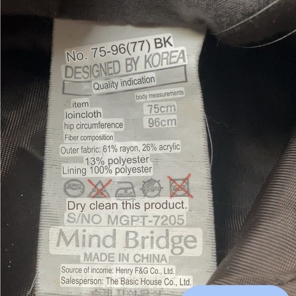 Vintage Mind Bridge Low Rise Herringbone Grey Trouser Flare Pants Medium 8 Clean - Picture 9 of 12